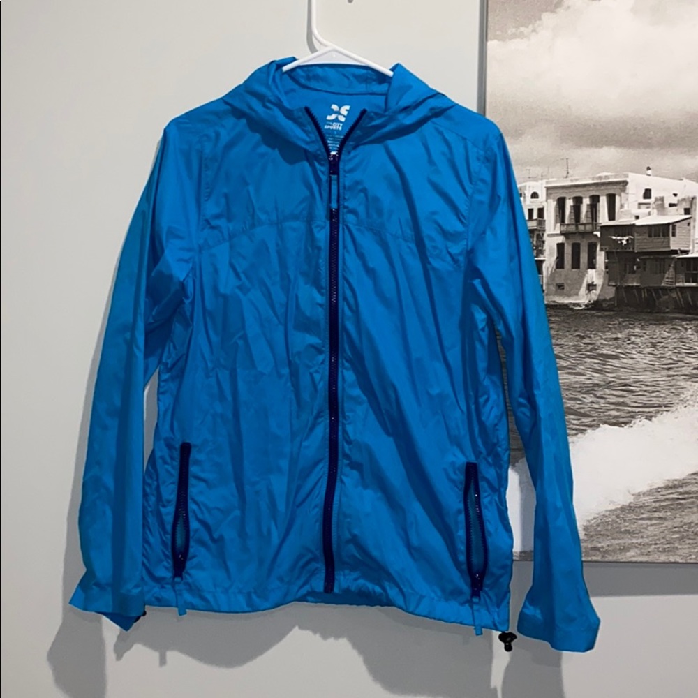 Packable City Sports Blue Women’s Jacket Small